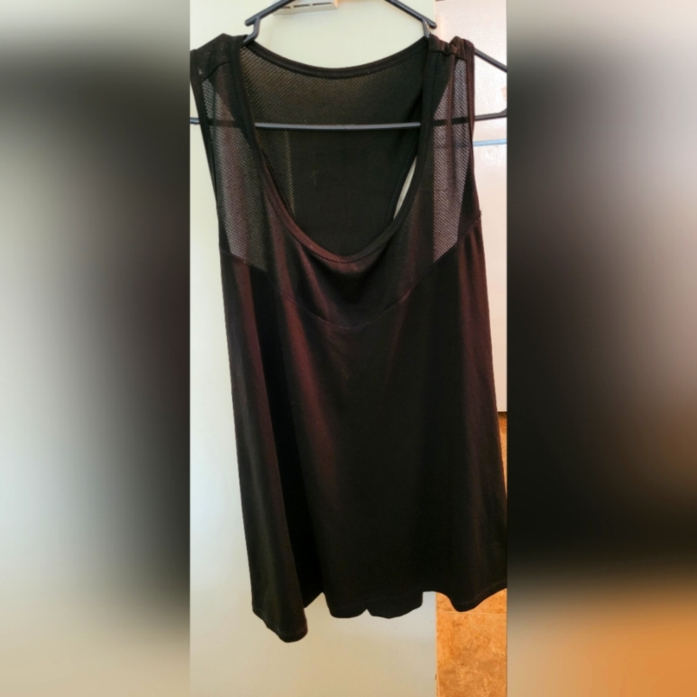 women's mesh top racerback athletic Tank Top